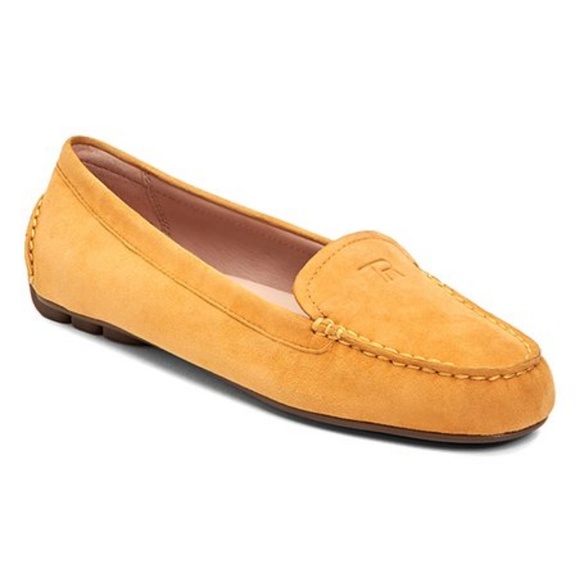 Taryn Rose Karen suede driving loafer